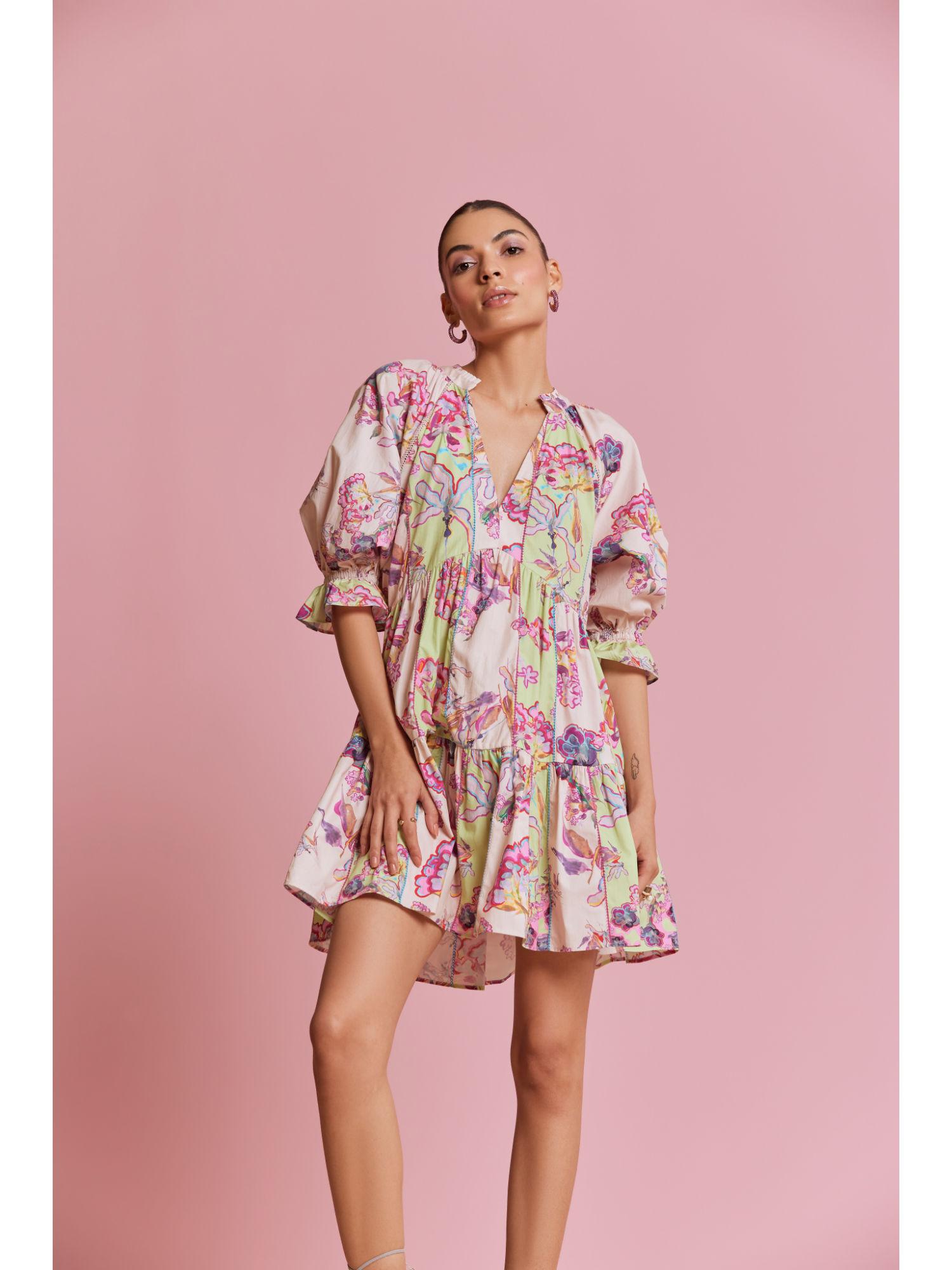 multi-color sofia mini dress - glory