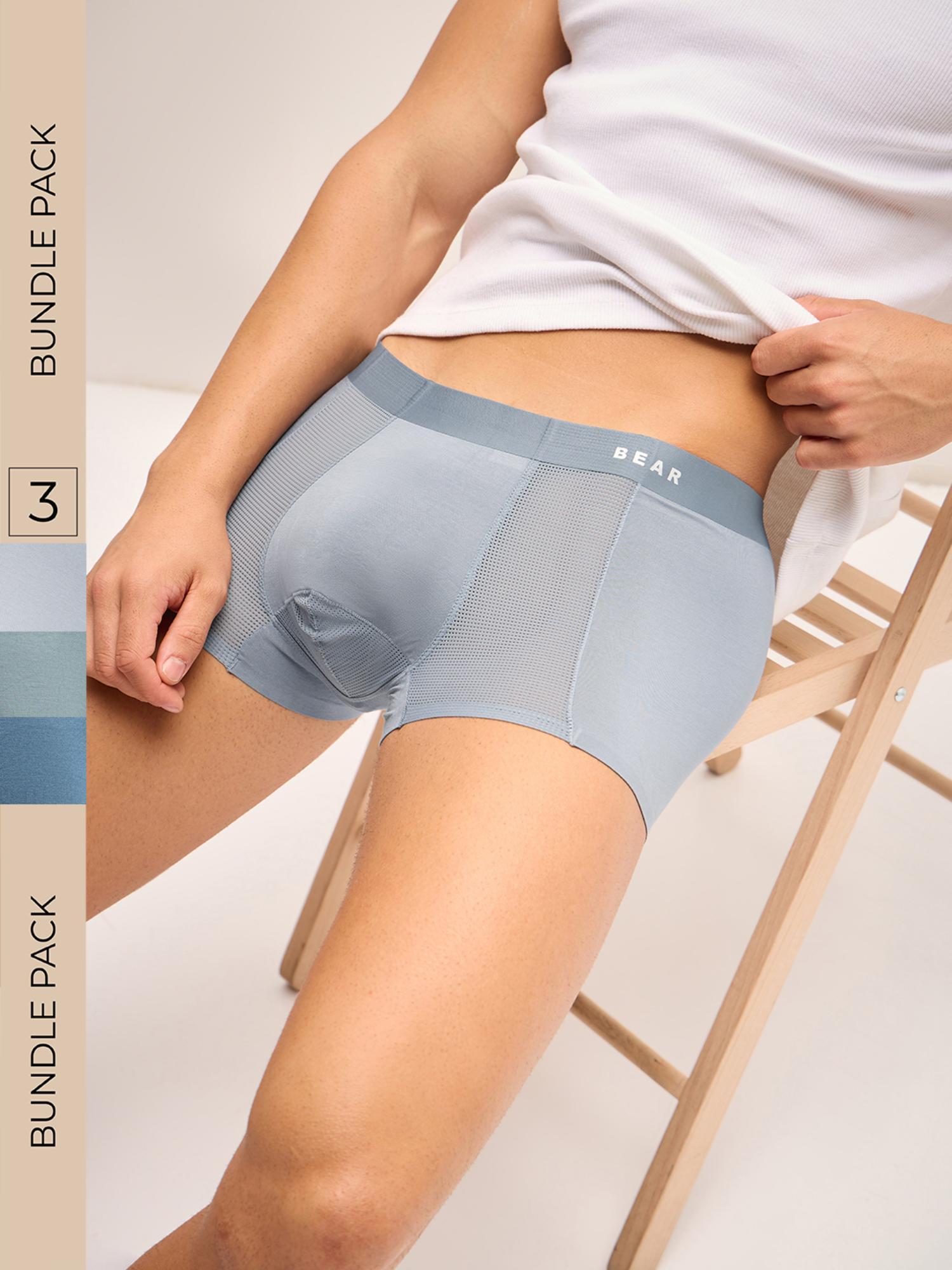 multi-color solid modal trunks (pack of 3)