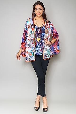 multi colored cape