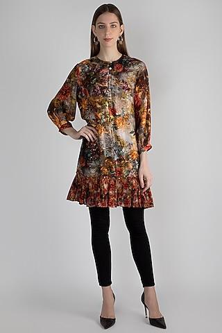 multi colored digital printed tunic