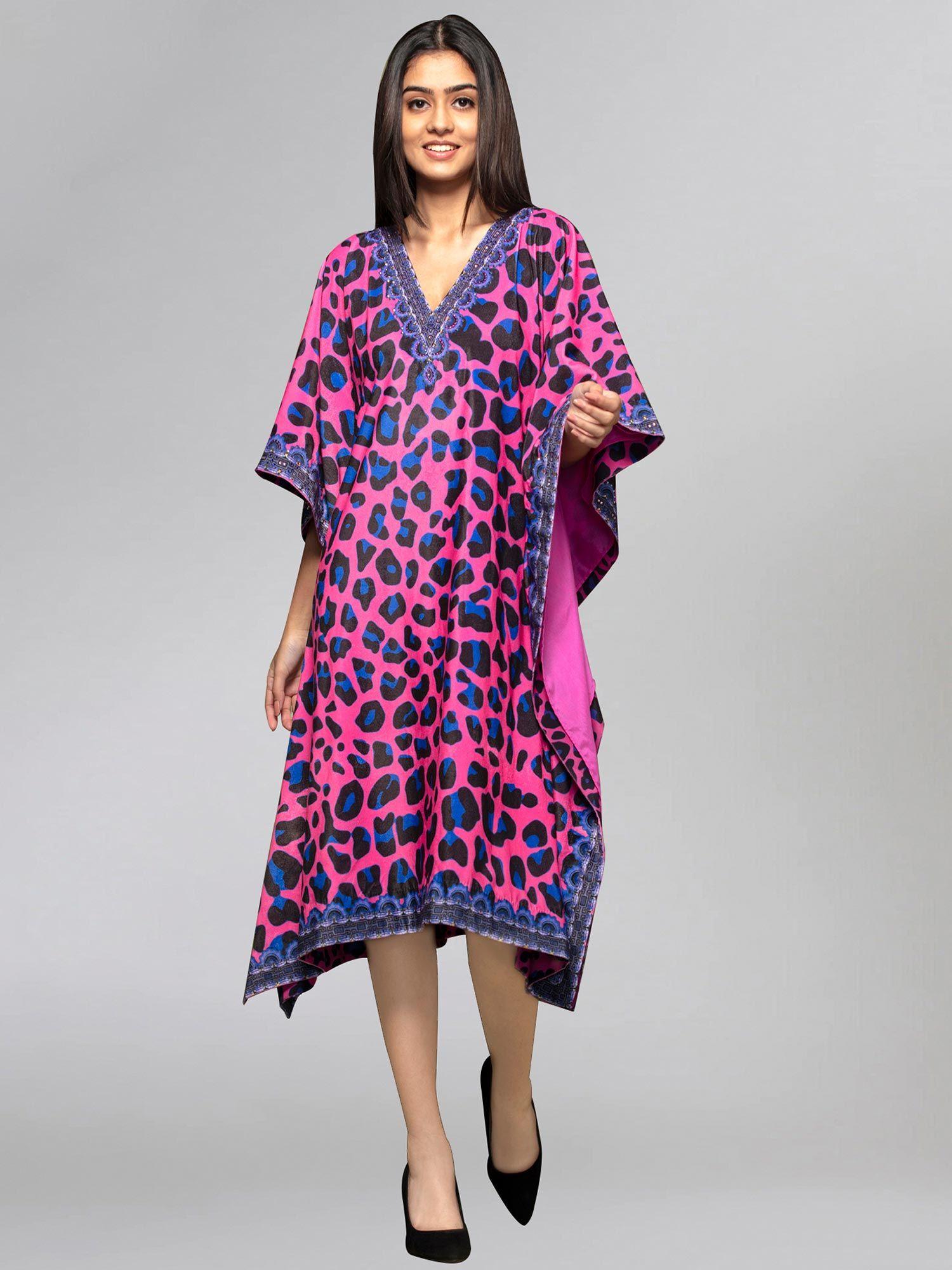 multi colour kaftan