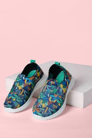 multi-coloured printeded sports boys sport shoes