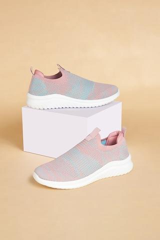 multi-coloured flyknit casual women sport shoes