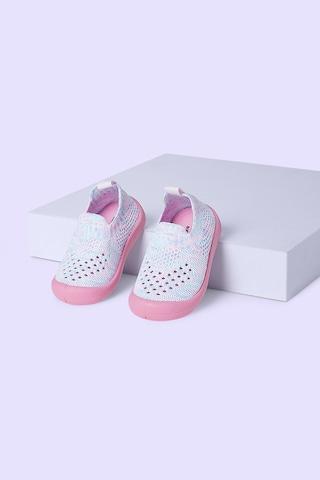 multi-coloured melange upper casual baby shoes