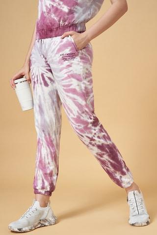 multi-coloured print full length  casual women jogger fit  jogger pants