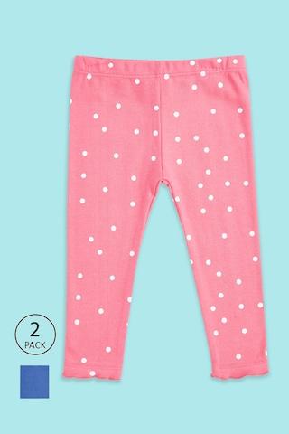 multi-coloured printed full length casual baby regular fit track pants