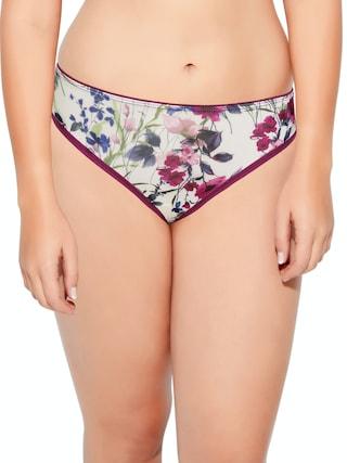 multi-coloured printeded women regular fit panties