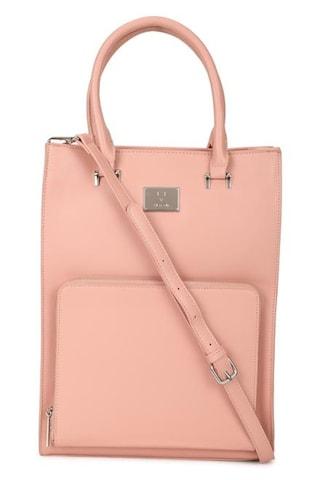 multi-coloured solid casual pu women handbag