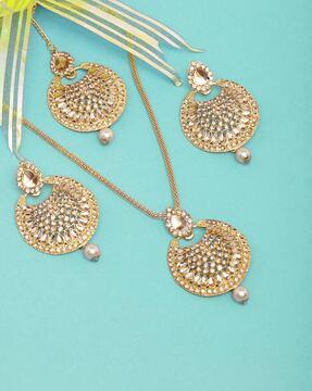 multi-piece necklace & earrings set