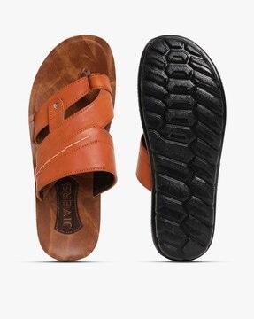 multi-strap slip-on sandals