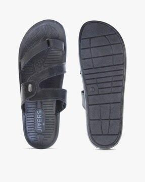 multi-strap slip-on sandals