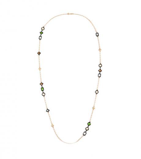 multicolor roxanne long necklace
