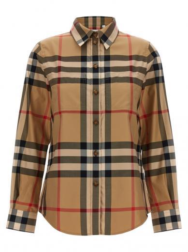 multicolor check pattern shirt