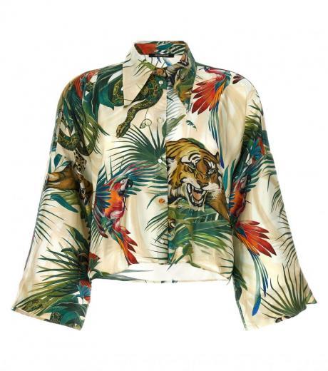 multicolor jungle shirt