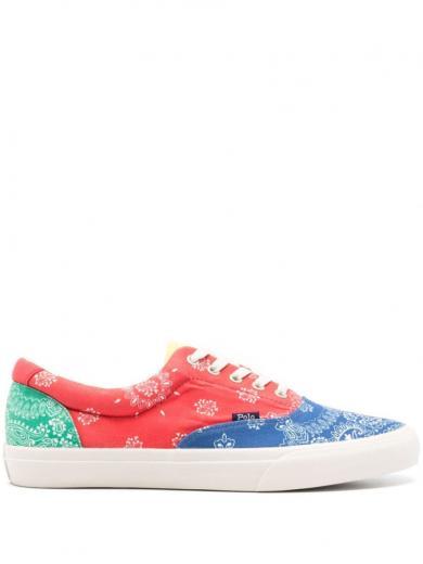 multicolor lace up sneakers