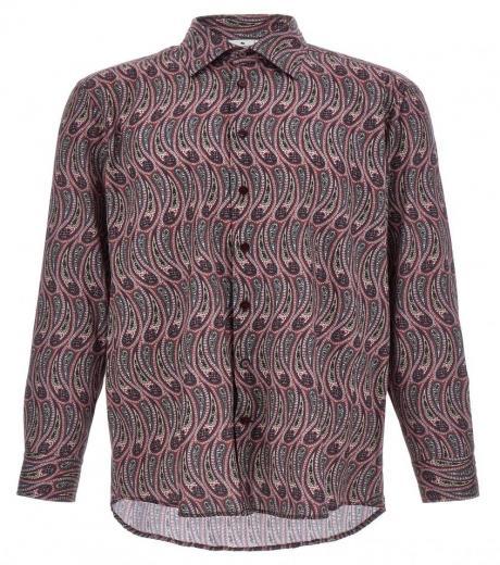 multicolor printed  shirt