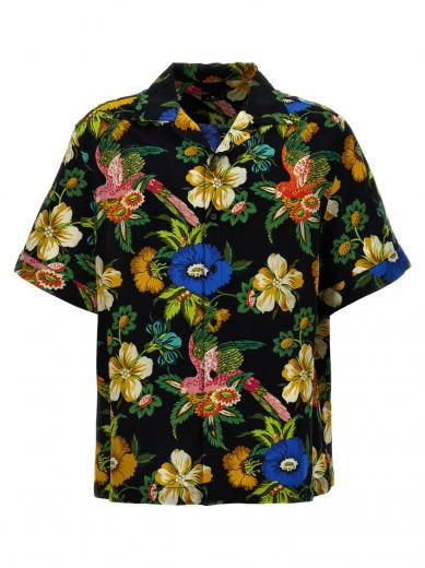 multicolor printed shirt