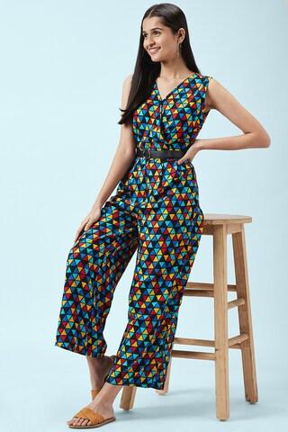 multicoloured jumpsuit