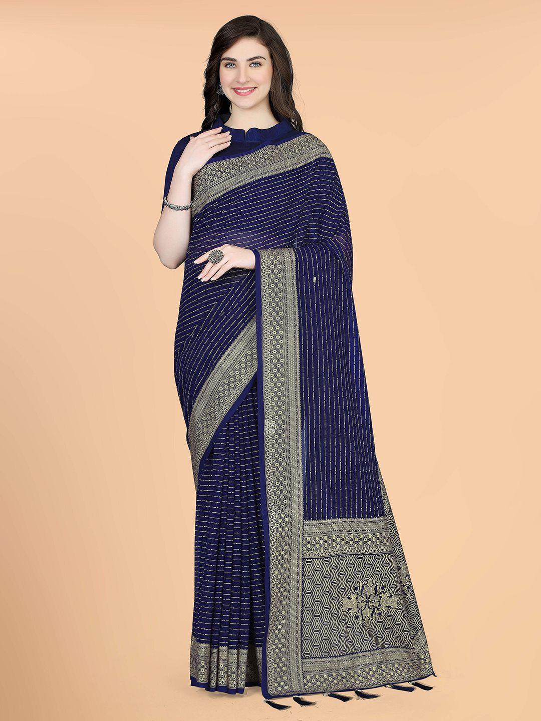 munir ethnic motifs woven design zari saree