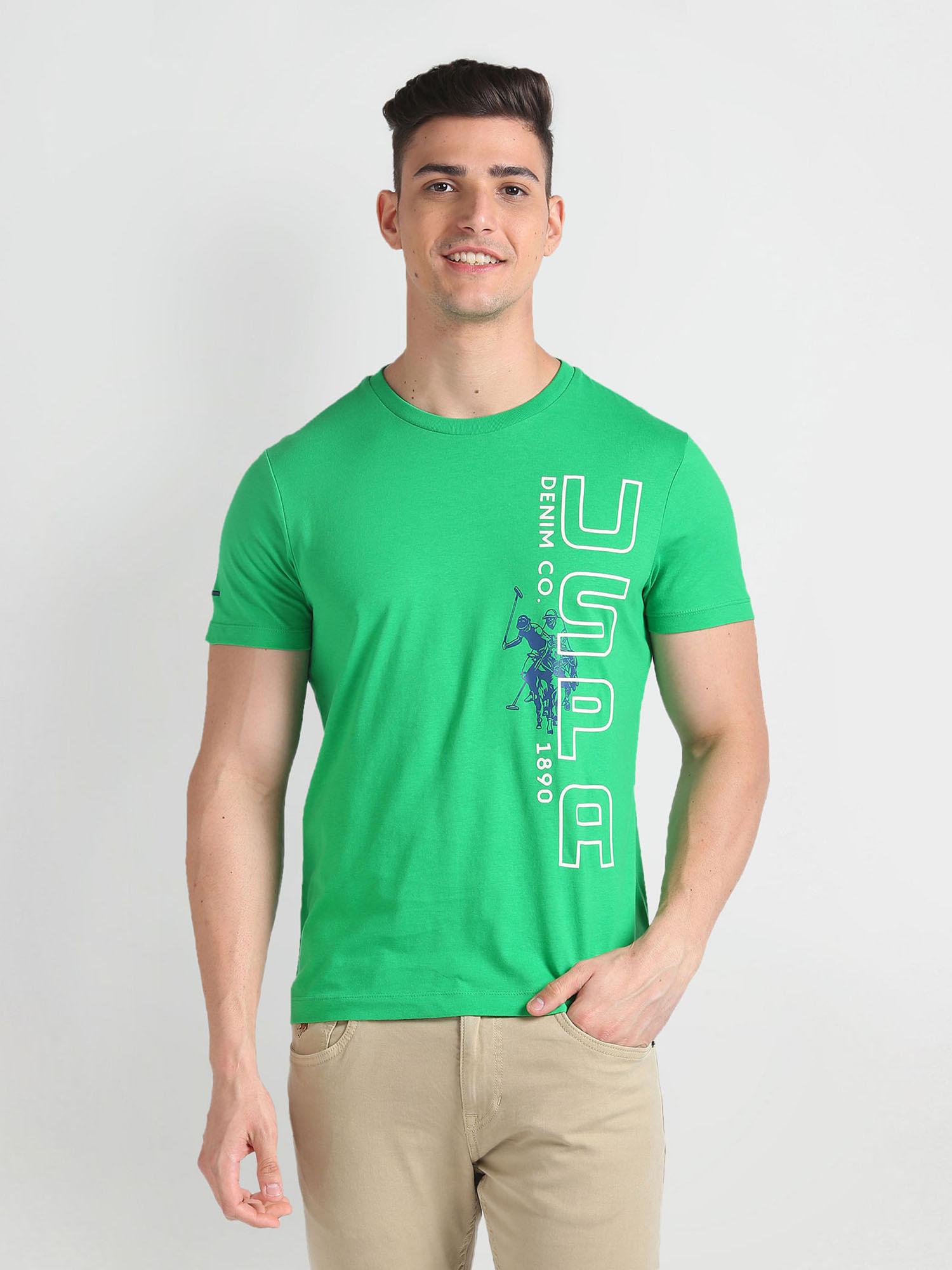 muscle fit cotton t-shirt