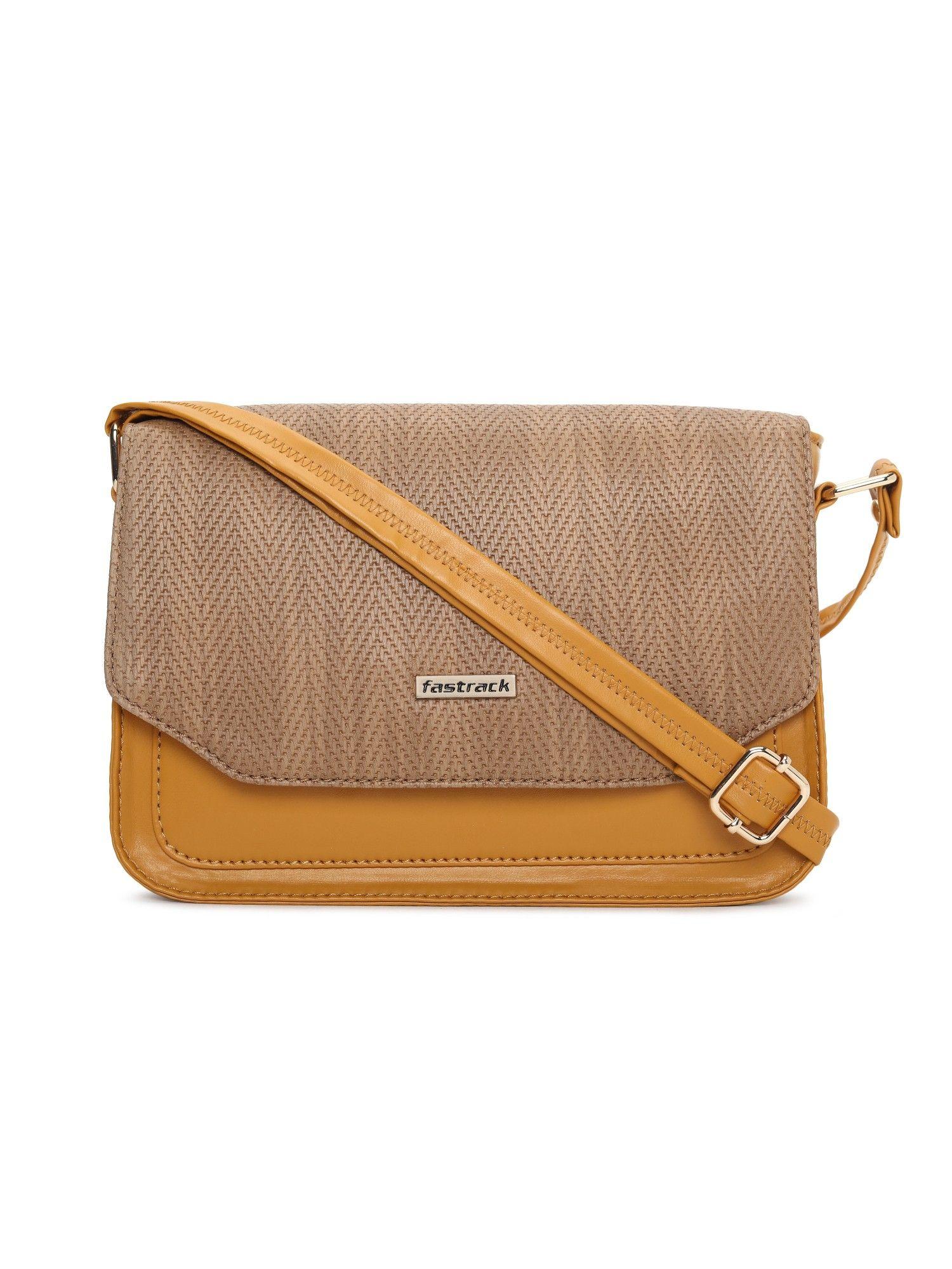 mustard sling bag for women