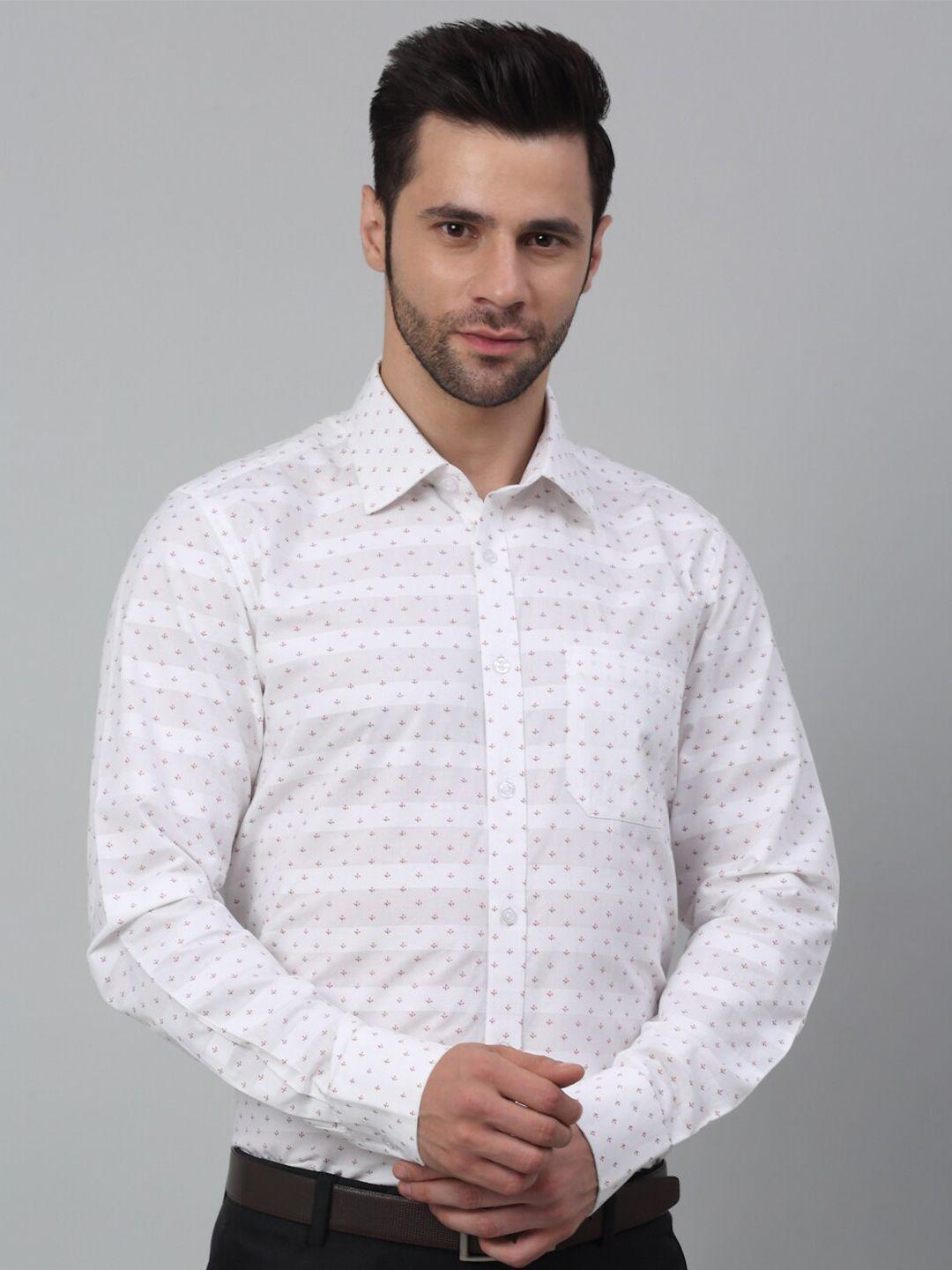 mutaqinoti comfort micro ditsy printed cotton formal shirt