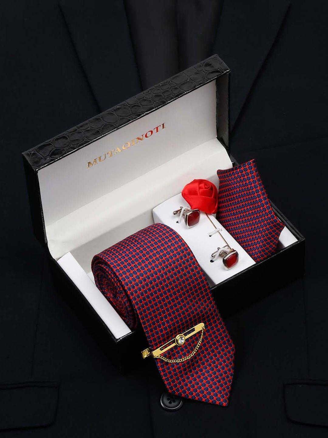 mutaqinoti men formal silk accessory gift set