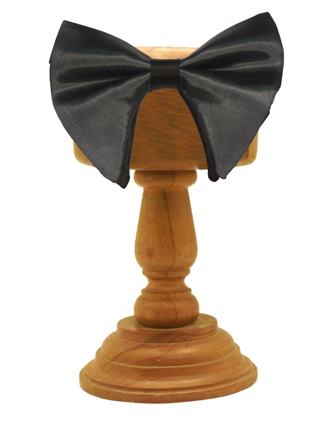 mutaqinoti men grey solid bow tie