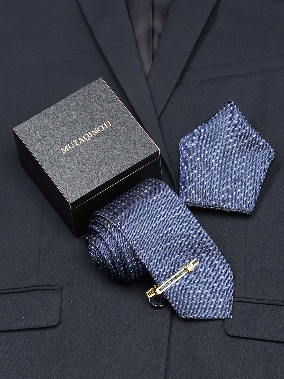 mutaqinoti men silk necktie accessory gift set