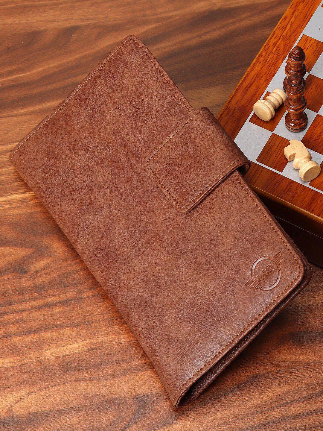 mutaqinoti unisex textured leather passport holder with passport holder