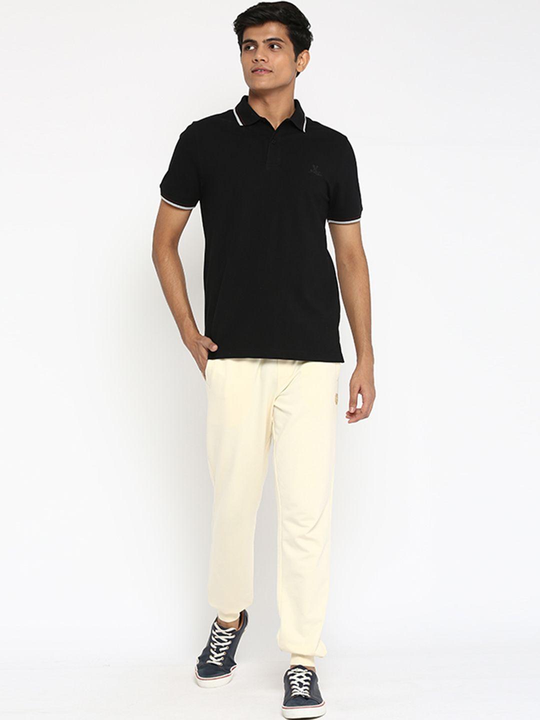 muvazo polo collar short sleeves cotton t-shirt