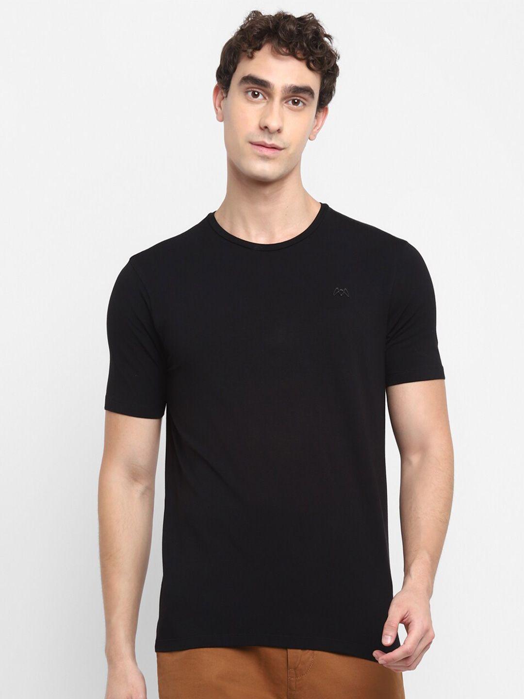 muwin men black t-shirt