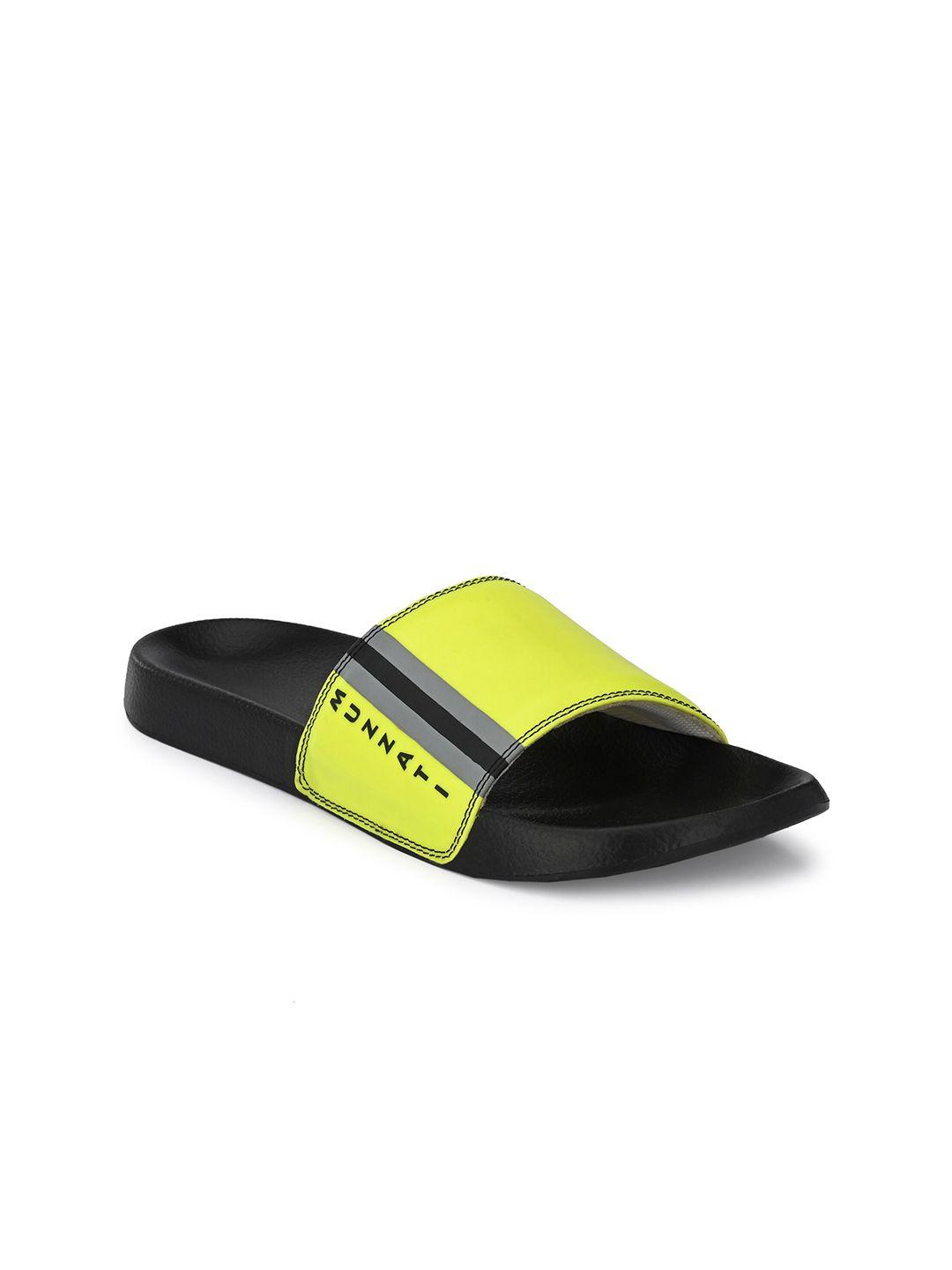 muzzati men green & black sliders