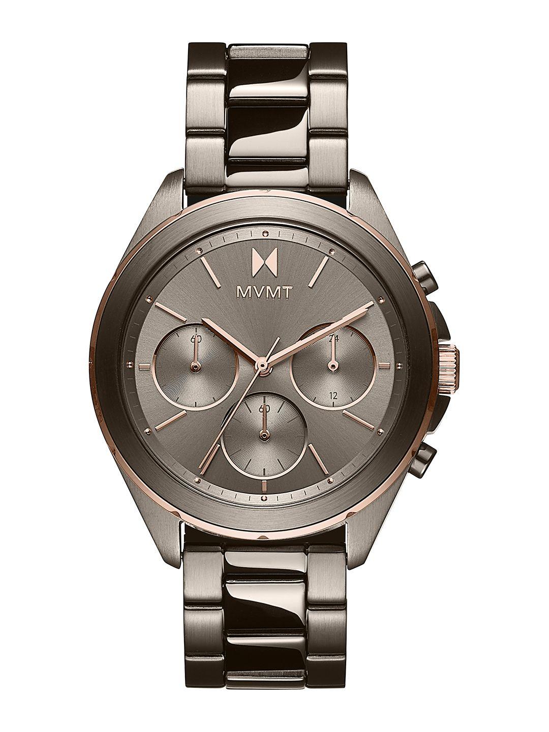 mvmt women brown dial & brown bracelet style strap analogue watch 28000130