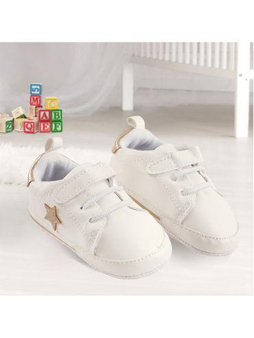 my shining star white casual booties