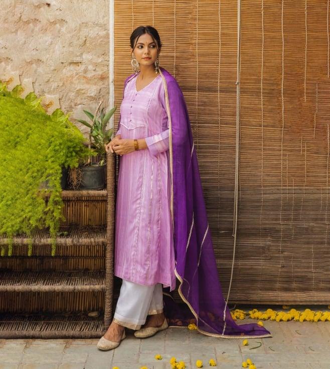 myaara mauve noori set