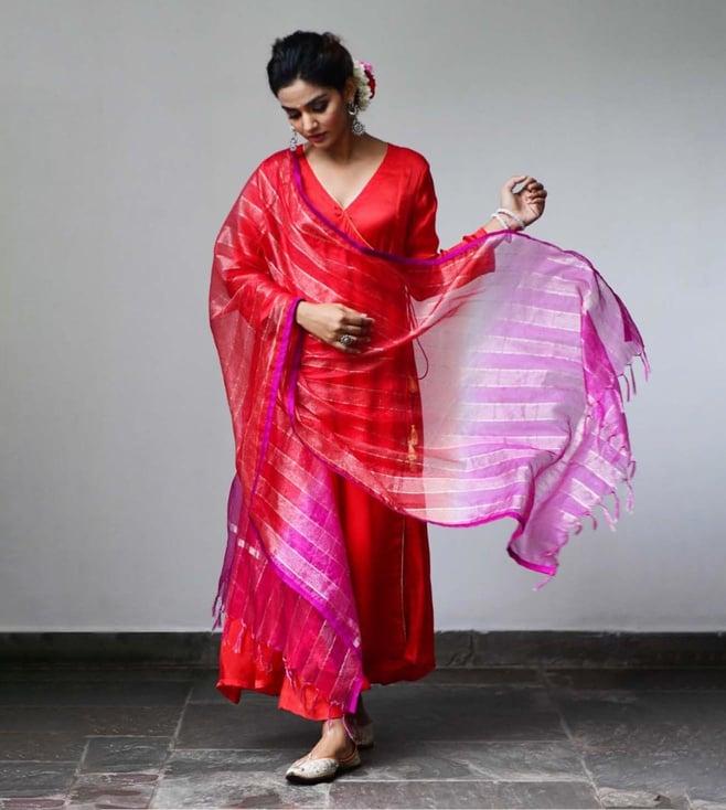 myaara ruby kurta set