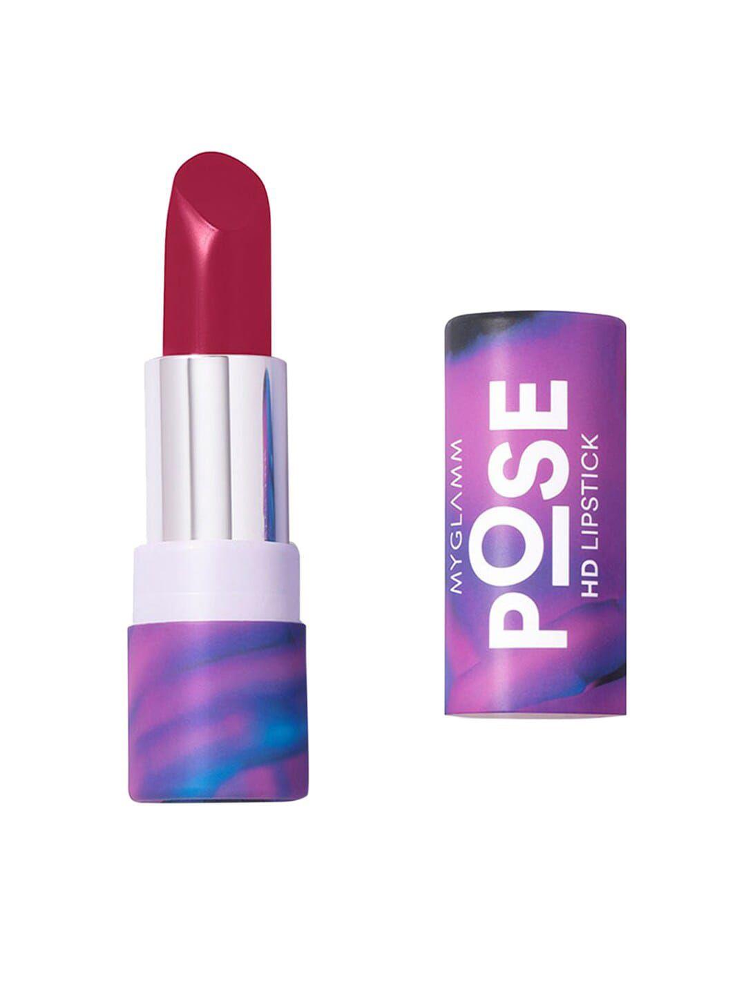 myglamm  pose hd lipstick-raspberry-4g