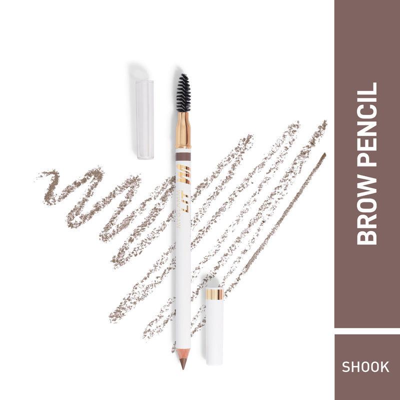 myglamm lit brow definer pencil-shook