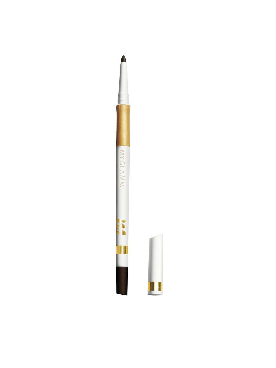 myglamm jet set eyes kajal eyeliner - brun