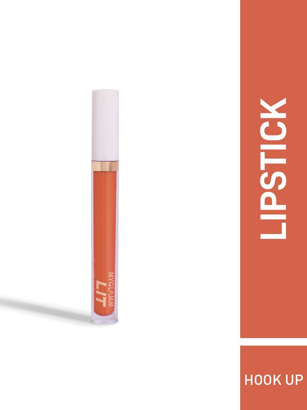 myglamm lit liquid matte lipstick-hook up-3ml