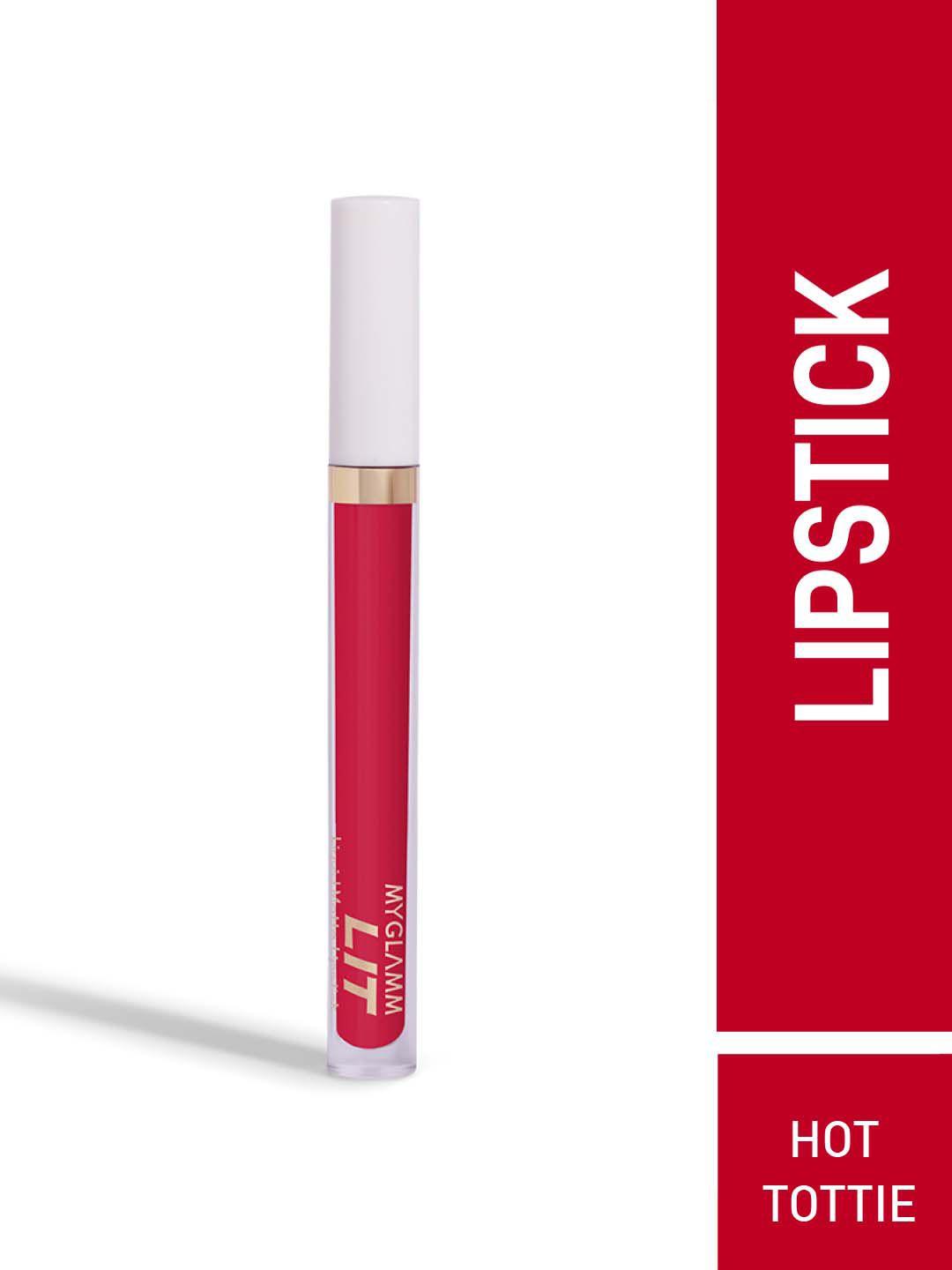 myglamm lit liquid matte lipstick-hot tottie-3ml