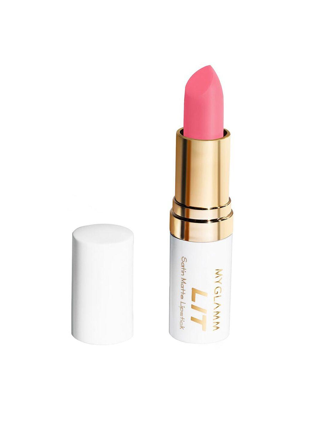 myglamm lit satin matte lipstick - dynasty