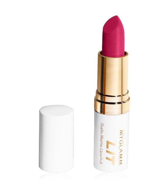 myglamm lit satin matte lipstick the affair - 4.5 gm