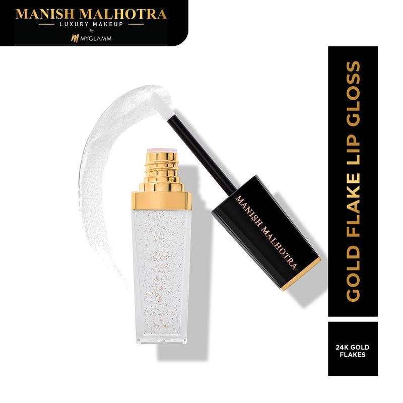 myglamm manish malhotra gold flake lipgloss