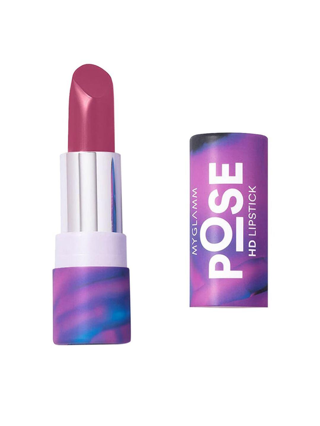 myglamm pose hd lipstick - rose pink