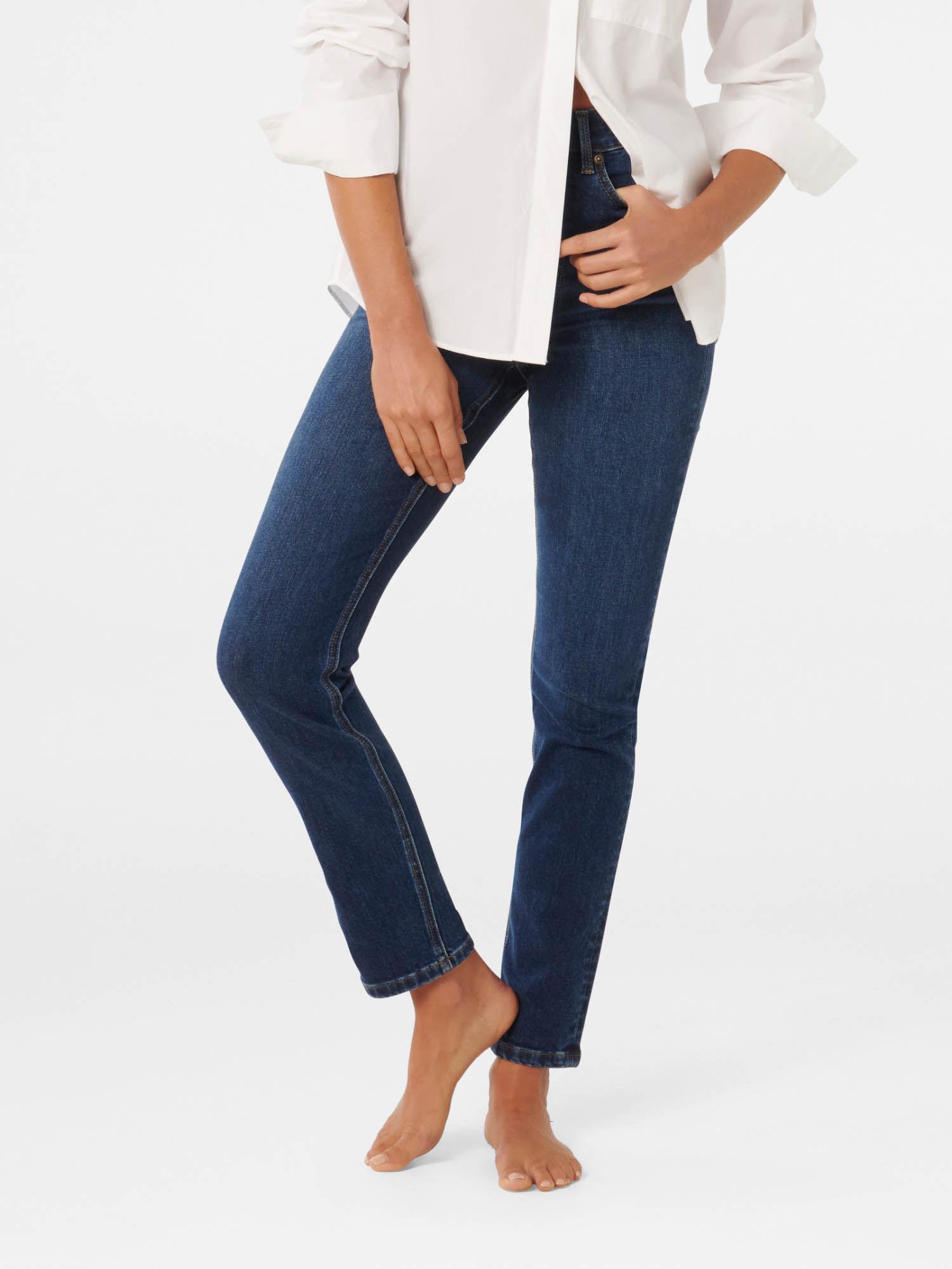 myla skinny navy blue jeans