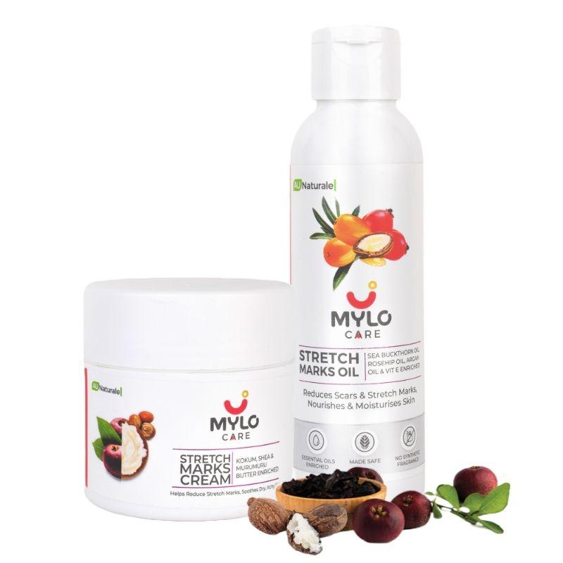 mylo care stretch marks combo day & night kit