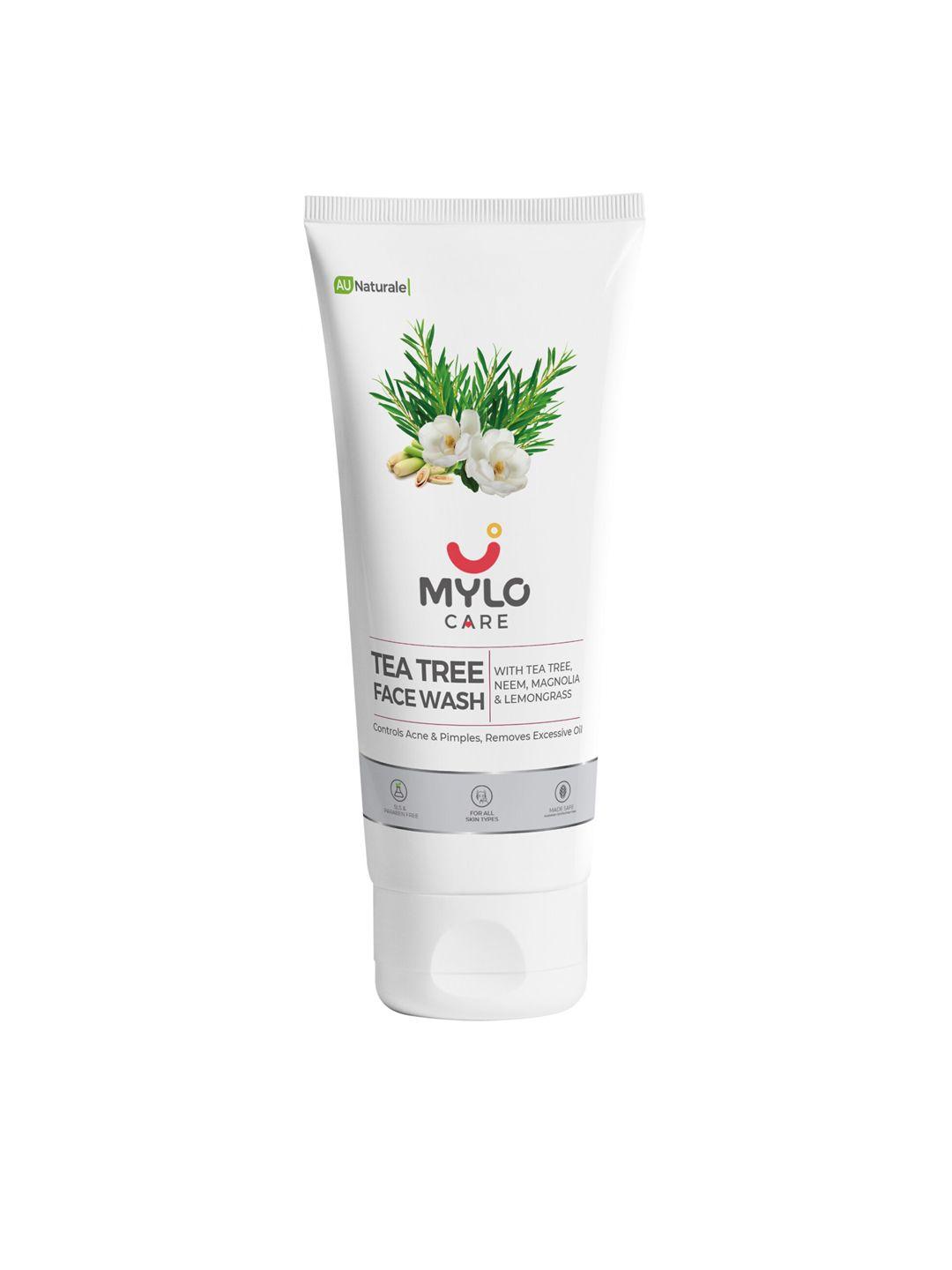 mylo care tea tree face wash 100 gm