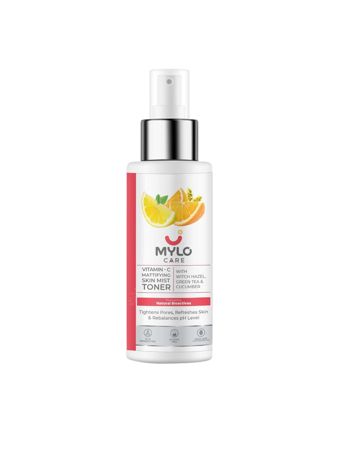 mylo care vitamin c mattifying skin mist toner - 200 ml